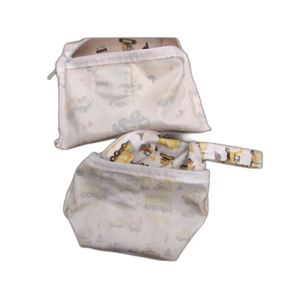 set of 2 Little River Cloth Company Individual Portable Travel Wet Bags Wetbags
